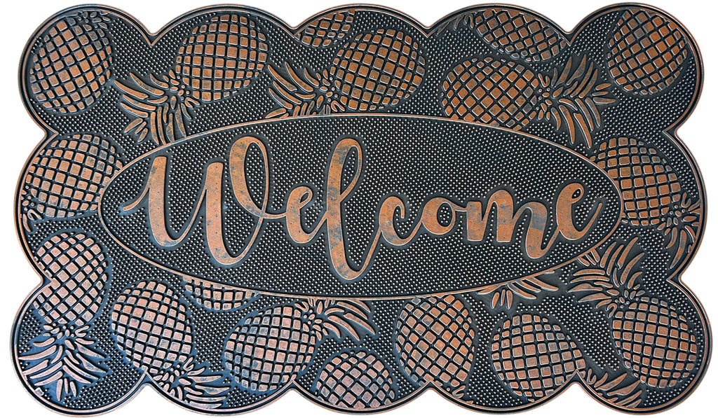 NICJAK Pineapple Scalloped Mat