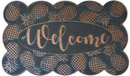 NICJAK Pineapple Scalloped Mat