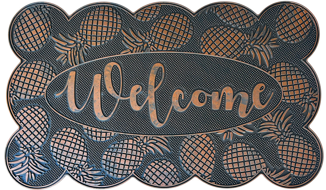 NICJAK Pineapple Scalloped Mat
