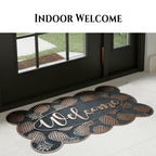 NICJAK Pineapple Scalloped Mat