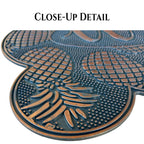 NICJAK Pineapple Scalloped Mat